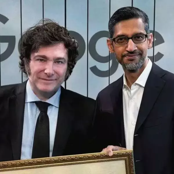 Milei pretende utilizar la IA de Google para Reformar el Estado milei ia argentina